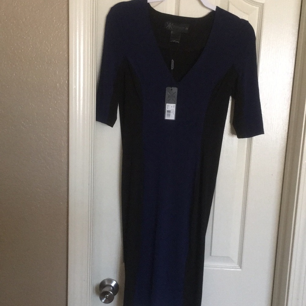 Kardashian Kollection Medium Size Black & Blue Nwt